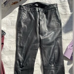 Vince leather pants